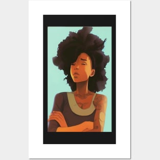 Chill Girl Posters and Art